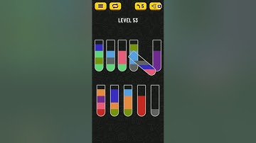 Water sort Puzzle | Level 53 | Gameplay Walkthrough