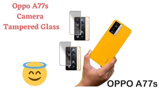 Oppo A77s 5g Camera Lens Protector Tempered glass First Look