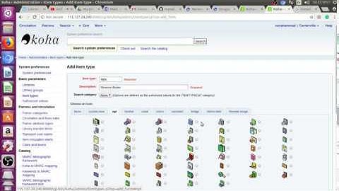 How to Create Item Type In Koha