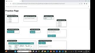 11) Handling checkbox, Dropdown and Radio buttion in Selenium using python