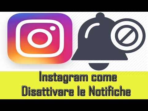 Come disattivare le notifiche su instagram tutorial