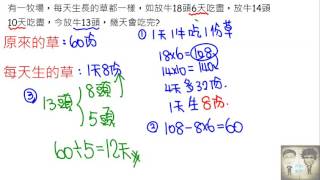 1060307 牛吃草問題