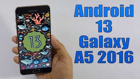 Install Android 13 on Galaxy A5 2016 (LineageOS 20) - How to Guide!