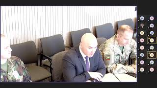 Nacionalinio saugumo ir gynybos komiteto posėdis