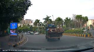 Driving in Lutyens's Delhi Area