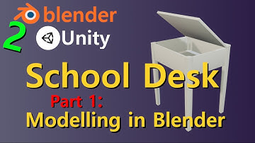 School Desk Part 1: Modelling | Blender 2.9x Tutorial