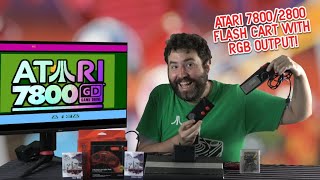 Atari 7800 (2600) Game Drive Review - (Flash Cart) - Adam Koralik