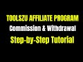 Join Toolszu Affiliate Program | Earn Money Online | ₹500 UPI & $10 PayPal Withdrawal