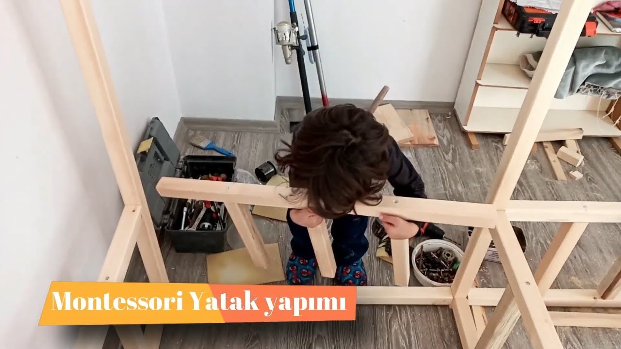 Çift Kişilik Montessori Yatak