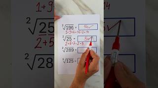 Easy Method to Solve Square Roots 🔢 #easy #math #trick