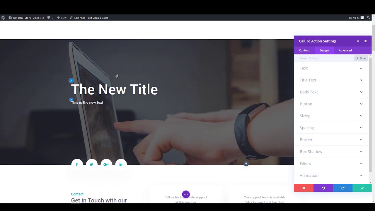 Making Content & Style Updates With Divi Den Pro Layouts