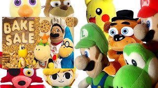 Sml Movie The Bake Sale Mario And Luigi Reaction Freddy,Foxy,Chica,Pikachu,Springtrap,Yoshi,Link