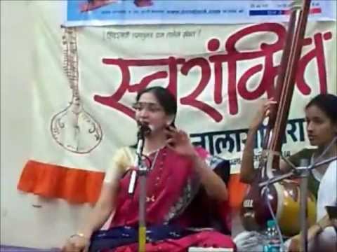 Mrunal Bhide Singing Rag Jayat kalyan