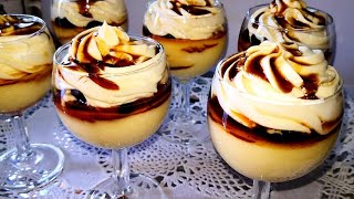 Dessert au flan caramel /تحلية بفلان كراميل من اروع التحليات