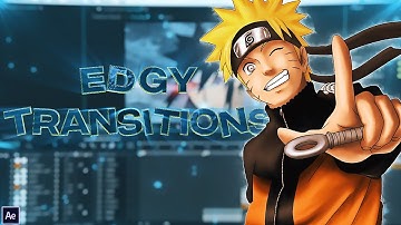 Edgy Transitions / Rotations | After Effects AMV Tutorial