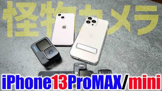 【iPhone 13 Pro MAX】バケモノ性能のカメラが更に進化しててビビった！その凄さ完全解説【iPhone 13 mini】