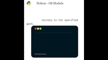 Python 💻 | OS module#python #coder #programming