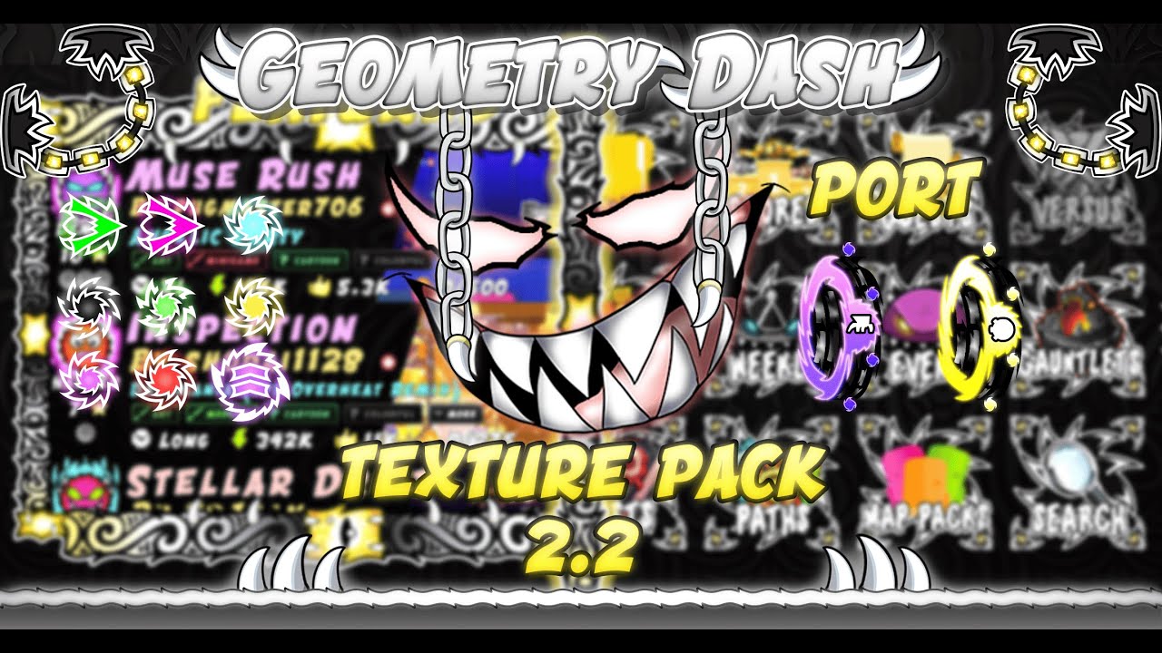TEXTURE PACK EpikDARK V4 [PORTED FOR GD 2.207] [ANDROID & PC ...