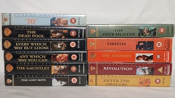 Screen Classics? Part 2 Warner Bros VHS collection