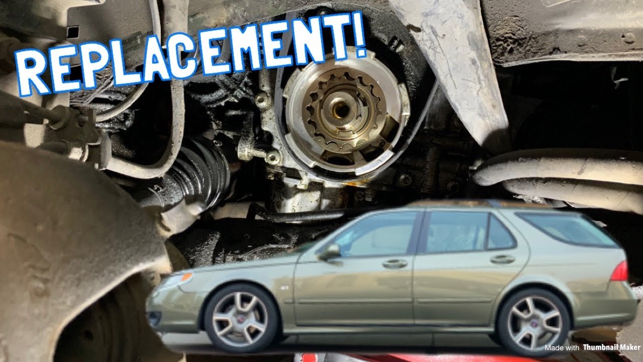 Fixing an Oil Leak on My 9-5! (Front Crank Seal and O-Ring Replacement)