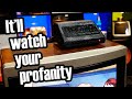 This TV gadget censors bad words with 1980's tech
