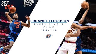 Every Single Terrance Ferguson's DUNKS from the 2018-19 NBA Season