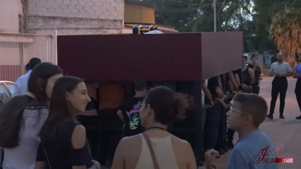 Ensayo cuadrilla hermanos Nazareno - Virgen de los Dolores Nazareno | Magna Mariana | 4K | 2023