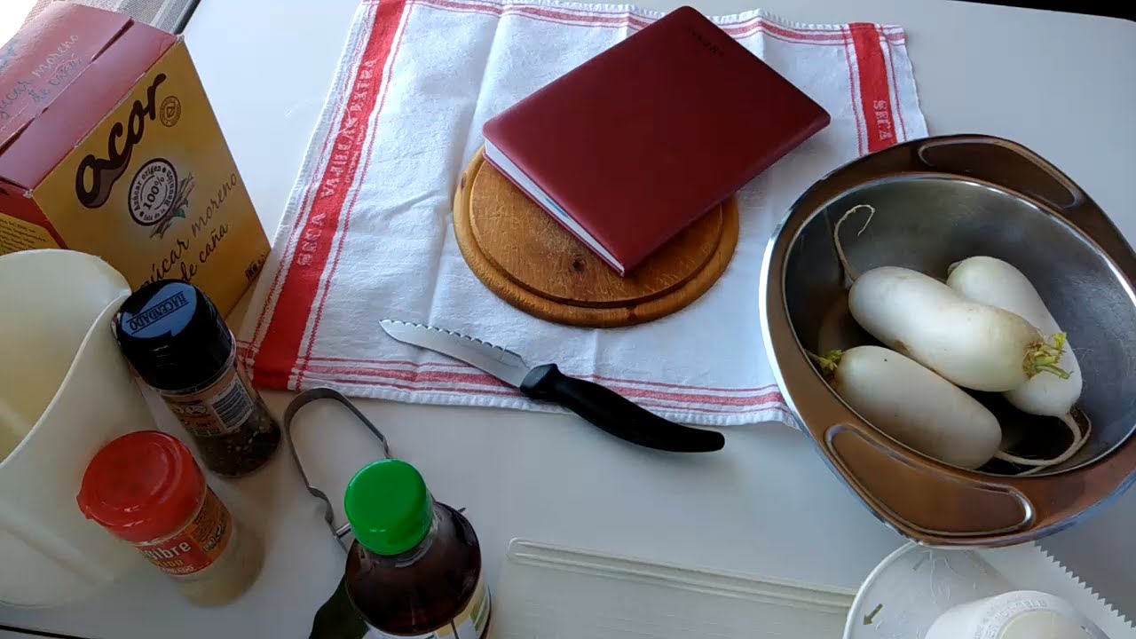 SUB) Danmuji (단무지) I Nabo Fermentado I How to Make Korean Yellow