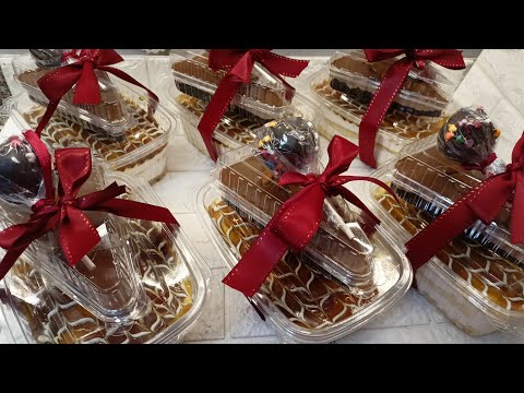 تورته العلبه مثلث فادج كيك بوبس العرض ب٥٠ج كانو بيتخانقو عليه