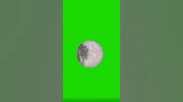 [Green Screen] Moon Rolling Video Effect