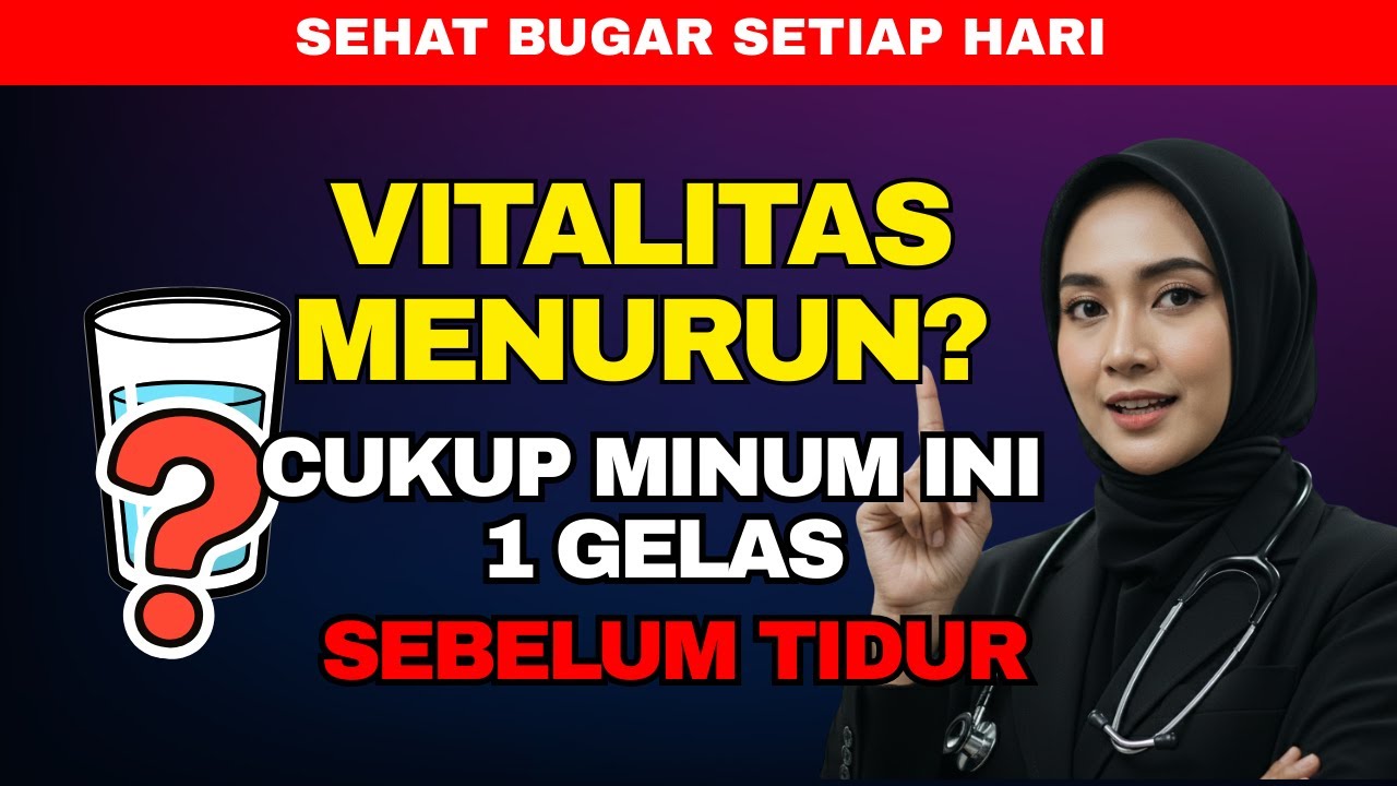 Apa yang Terjadi Jika Minum 1 Gelas Air Ini Sebelum Tidur?