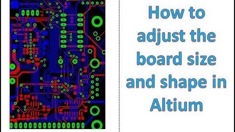 Altium Designer Tutorial | How to adjust the board size and shape in PCB Layout | PCB layout basics