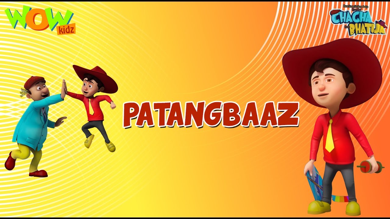 Patangbaaz - Chacha Bhatija - 3D Animation Cartoon for Kids - As seen on Hungama TV