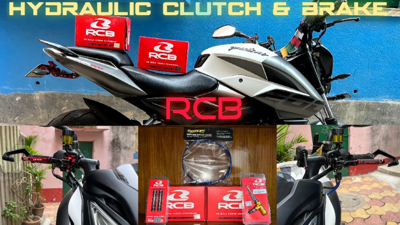 RCB Hydraulic Clutch & Brake on NS 200 Performance Upgrade YouTube