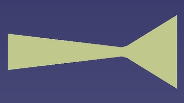 ✅💯✅ Catia Model for Ansys # 5 : 2D Converging Diverging Nozzle | 2D CD Nozzle