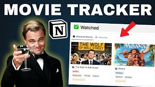 Build A Movie Tracker From Scratch | Notion Tutorial screenshot 1