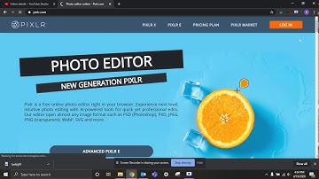 Setting up a Pixlr.com account.