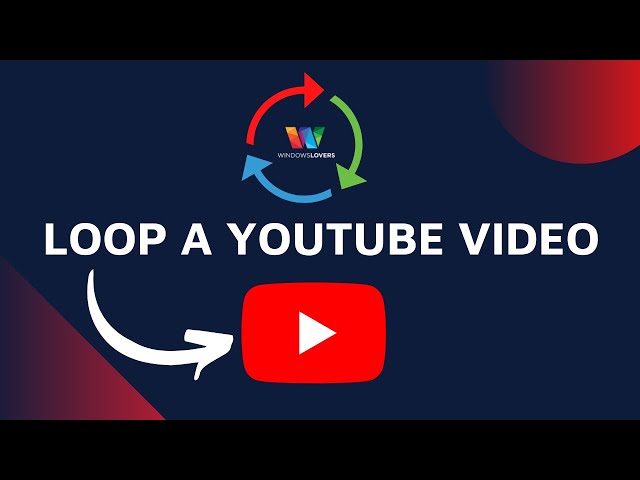 How To Loop A  Video On PC or Phone, Repeat A Section, Full Video,  Playlist