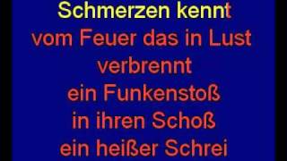 Video thumbnail of "RAMMSTEIN - FEUER FREI (KARAOKE)"