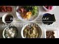 Ham  scrambled egg tenpura sukiyaki  what i eat in a day  japanese food diaries