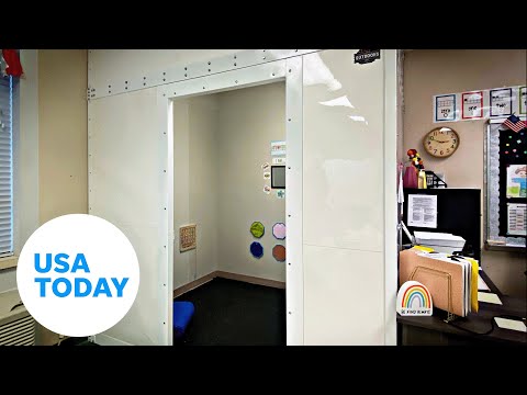 Bulletproof safe rooms in schools add extra security for students | USA TODAY