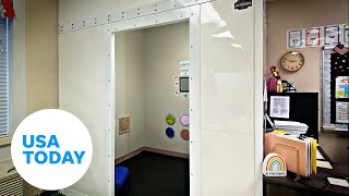 Bulletproof safe rooms in schools add extra security for students | USA TODAY