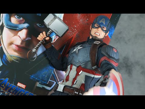 【念願】ホットトイズ　ムービーマスターピース　キャプテンアメリカ　エンドゲームをレビュー！Hot Toys Movie Masterpiece Captain America End Game ver