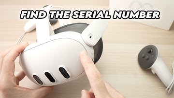 Meta Quest 3: How to Find the Serial Number of the Headset & Controllers