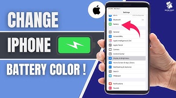 How to Change iPhone Battery Color in Status Bar