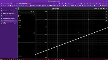 Docs to Sheets to Desmos