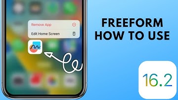 How To Use New Freeform On iPhone iPad !! Latest iOS 16.2 Update Feature