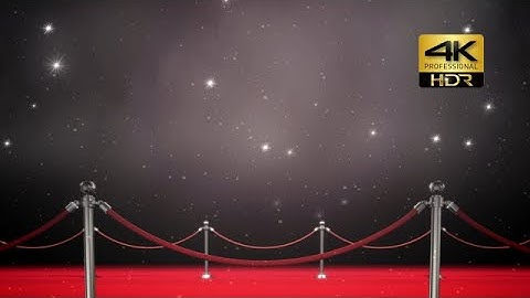 Red Carpet Stock Motion Graphics