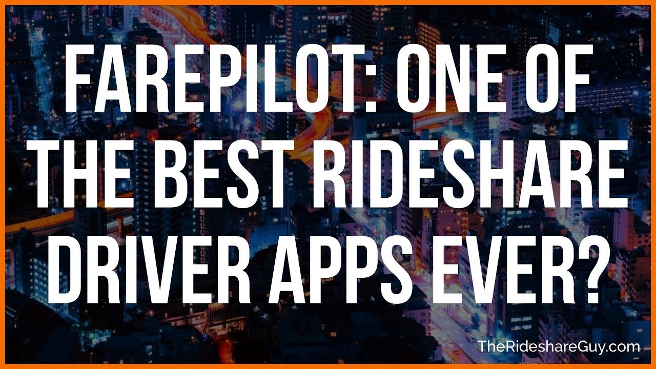 FarePilot One of the Best Rideshare Driver Apps Ever? YouTube
