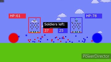 Attack & Defend - Algodoo marble race